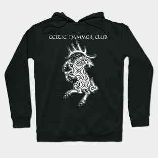 Celtic Elk Rampant Hoodie